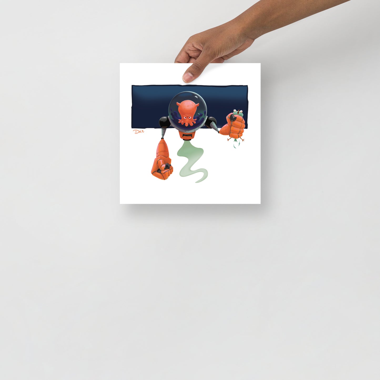 Evil Dr. Dipples Print