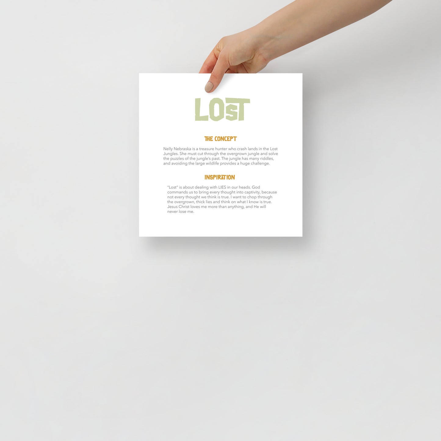"Lost" Description