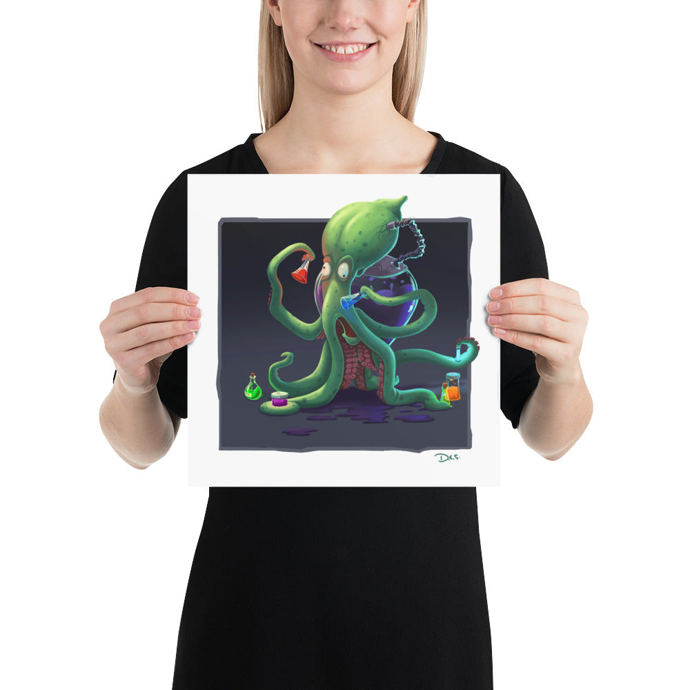 Mad Squid Print