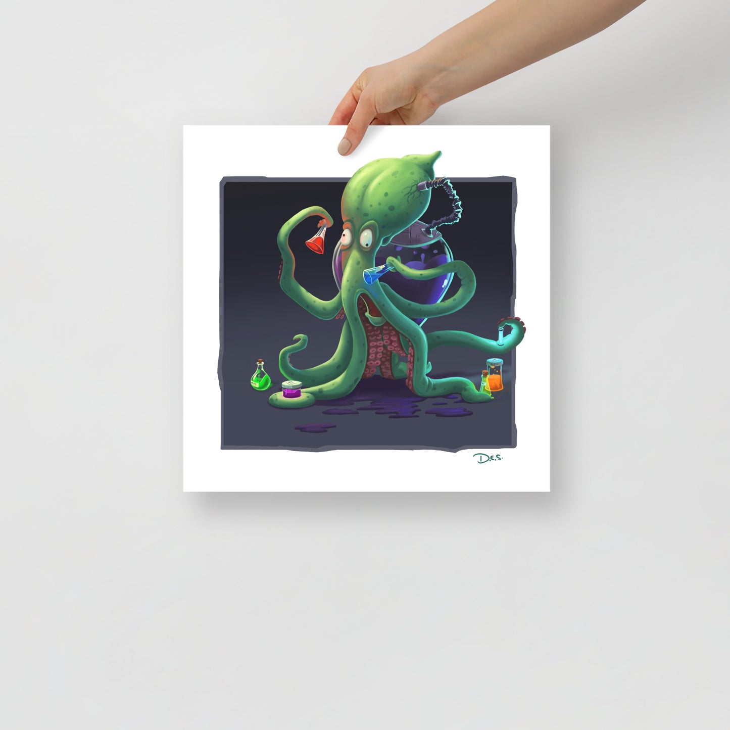 Mad Squid Print