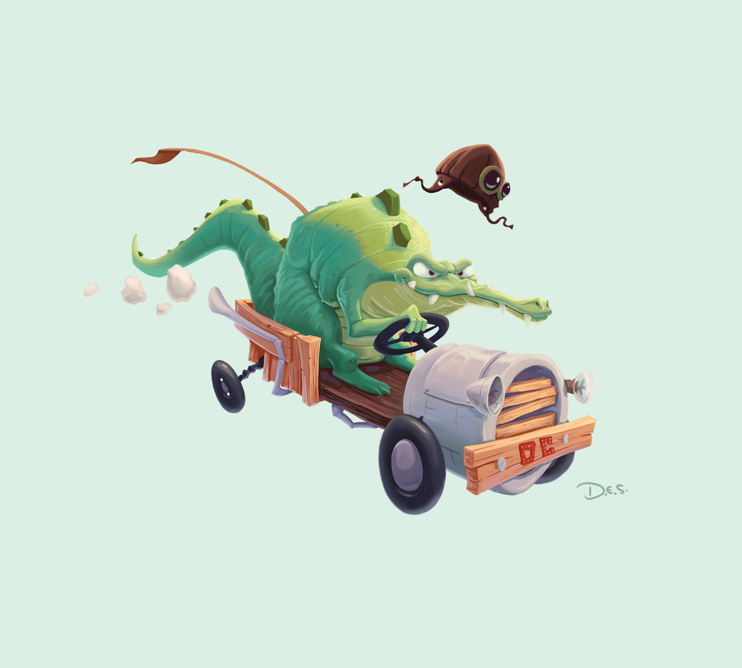 Rockin Croc Sticker